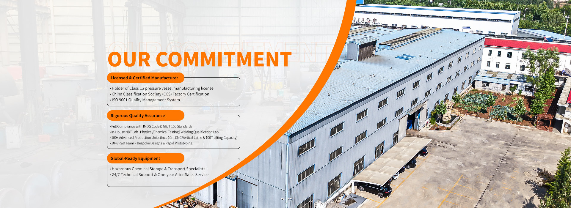 Kalite Basınçlı tanklar Fabrika