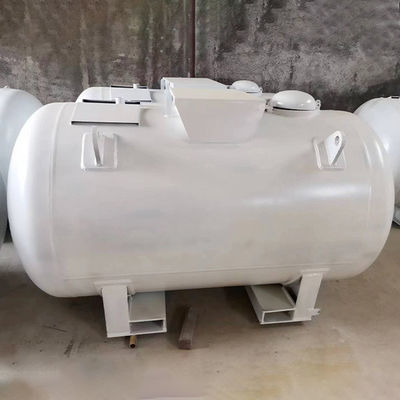 Alkil Alüminyum Tank Basınç Konteyneri Yüksek Kapasiteli M.A.W.P. 6 Bar Güvenli Kimyasal Taşıma